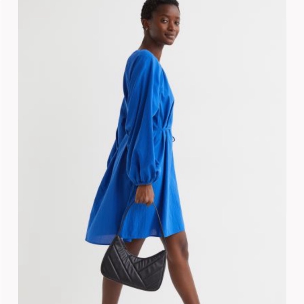 NWT H&M BOHO Loose Fit Balloon Sleeved Dress